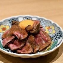 目の前で！ローストビーフ！