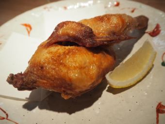 【명물】와카닭의 반신 튀김
