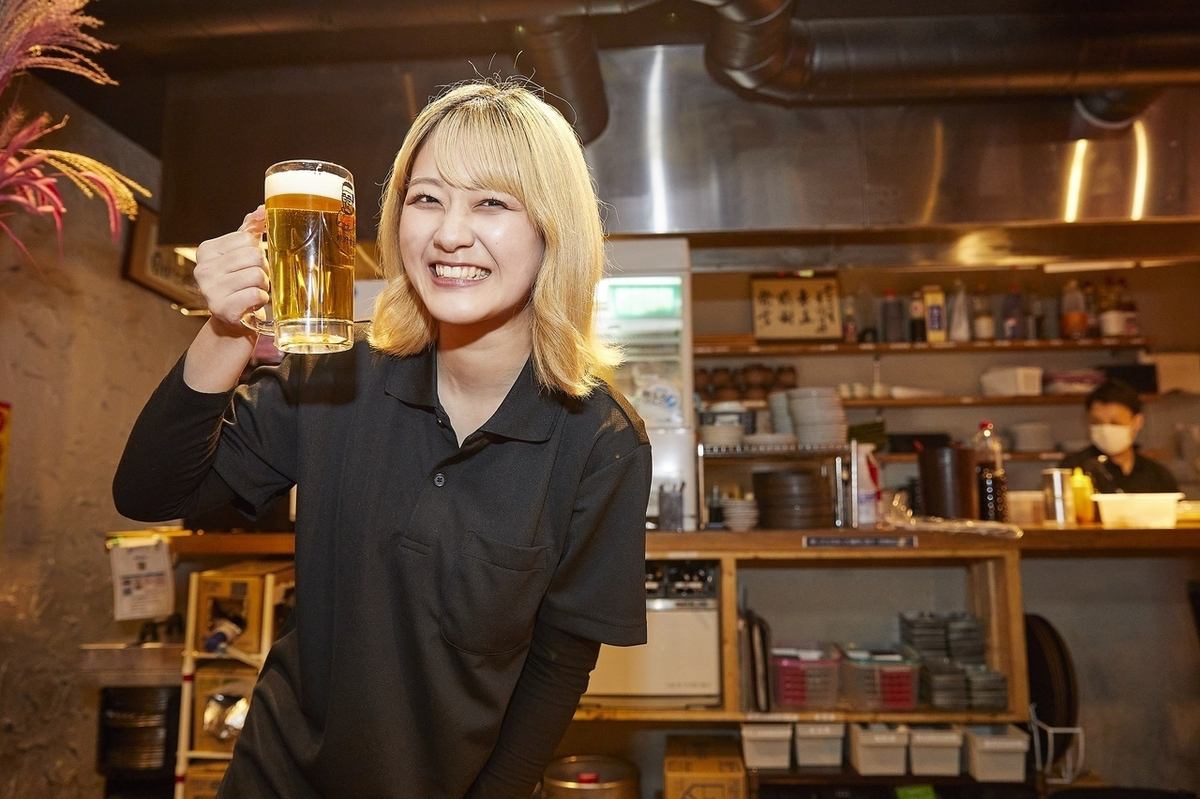 土日は12時～OPENしているので懇親会や草野球終わりの昼飲みに◎