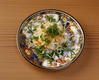 鬼おろしのしらす和え