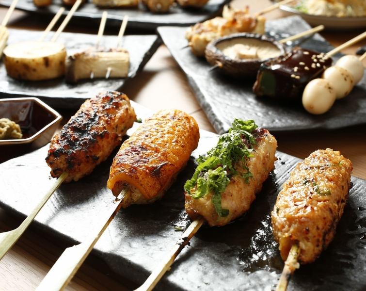 【自家製】選べる4種の味わい！旨味が溢れ出す「自家製つくね」