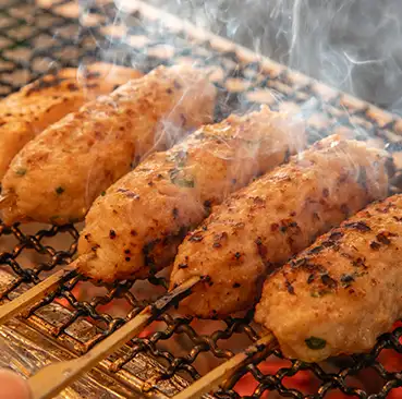 【自家製】選べる4種の味わい！旨味が溢れ出す「自家製つくね」