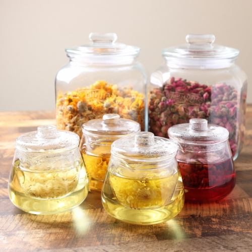 気分に合わせて選べる♪美と健康をサポートする本格花茶