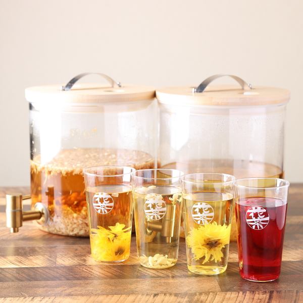 【新感覚ドリンク】香り華やか！中国直送のお花から抽出した本物のお花のお茶割りをお召し上がりください★