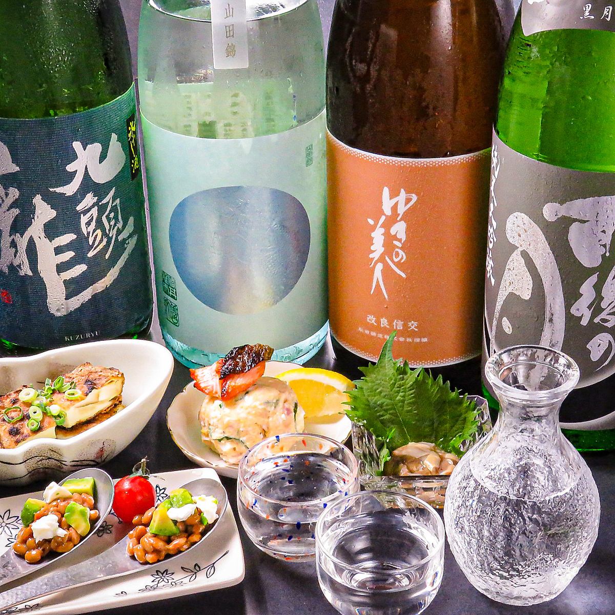 日本酒や焼酎、ワインなど多数取り揃えてます◎是非ご賞味あれ！