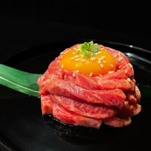 Japanese black beef yukhoe