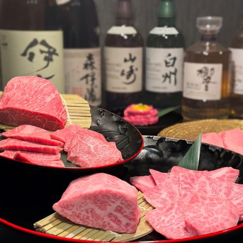 A popular yakiniku restaurant with exceptional courses