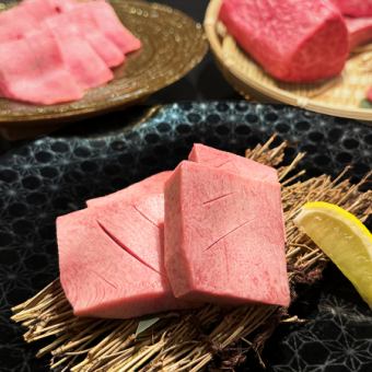 『附豪华肉类补充』【极致】牛舌与黑毛和牛套餐