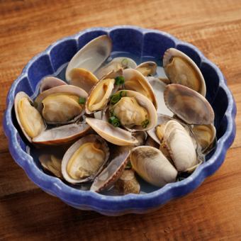 アサリの酒蒸し