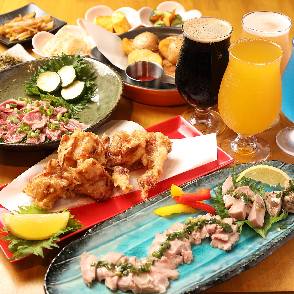 自家製ビールと肉料理ジビエ料理が堪能できるダイニングバー◎幅広いシーンに対応♪