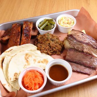 【2～3人でシェア♪】絶品★Piggy`s BBQプレート
