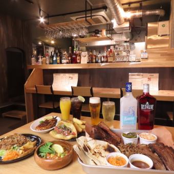 【2人様まで用セット♪】こだわりのお肉のPiggy's BBQプレートハーフサイズ含む全2品⇒2,500円