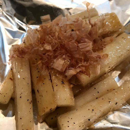【鉄板焼】〈やさい〉山いもシャキシャキ焼