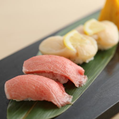 【經理的絕對承諾】最好的握壽司是用毫不妥協的食材選擇和一絲精益求精的匠心製作而成。