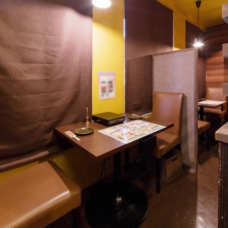 We also have seats for 2 people ♪ Tennoji / Abeno / Izakaya / Korean food / All-you-can-eat / All-you-can-drink / All-you-can-eat and drink / Private room / Mixed party / Lunch / Hot pot / Cheese Dakgalbi / Cheese Dakgalbi / Motsunabe * Cannot serve samgyeopsal