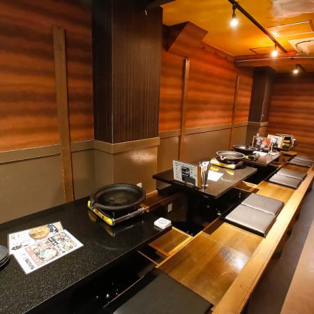 女子会はもちろん、会社の部署ごとの飲み会、歓送迎会に人気です！2~4名様様の少人数に向けたソファ個室のお席から最大35名様までの1フロア貸切もご用意しております！(天王寺/あべの/居酒屋/韓国料理/飲み放題/食べ飲み放題/女子会/鍋/貸切/サムギョプサル/ビアガーデン/個室）