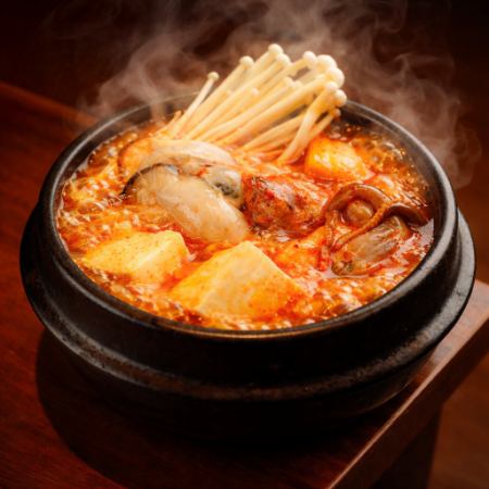 牡蠣スンドゥブ