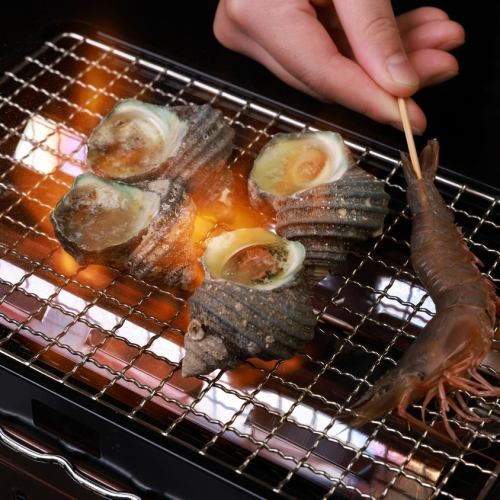 [Yume Mizuki Specialty Part 2] Robatayaki that you bake yourself!