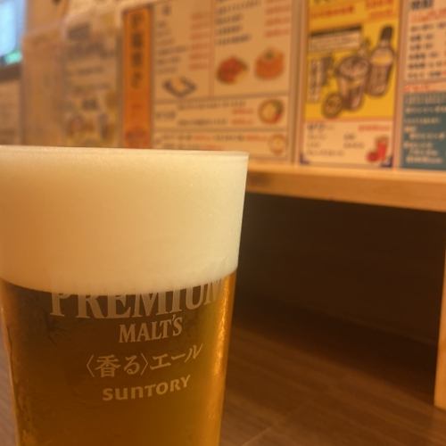 Be sure to try the beer from Tatsujinten.