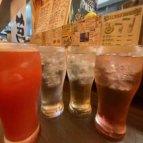 New! All-you-can-drink a la carte at a bargain price♪