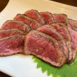 Seared beef with grated ponzu sauce