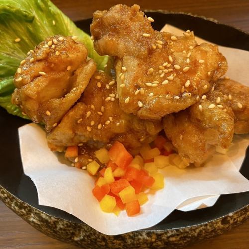 Deep-fried chicken ~Spicy sweet sauce~