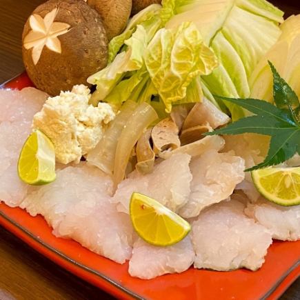 生ビールもOK! 120分飲み放題付★鱧尽くしコース9000円(税込)