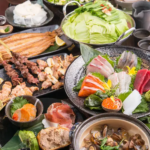 Banquet menu from 4,500 yen
