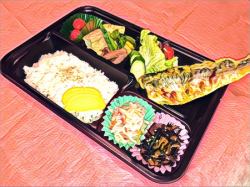 Mackerel Saikyoyaki bento