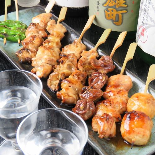 Chef's choice of skewers (8 skewers/5 skewers)
