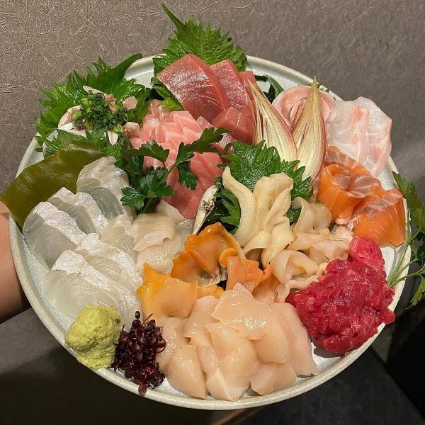 こだわりの海鮮も多数！