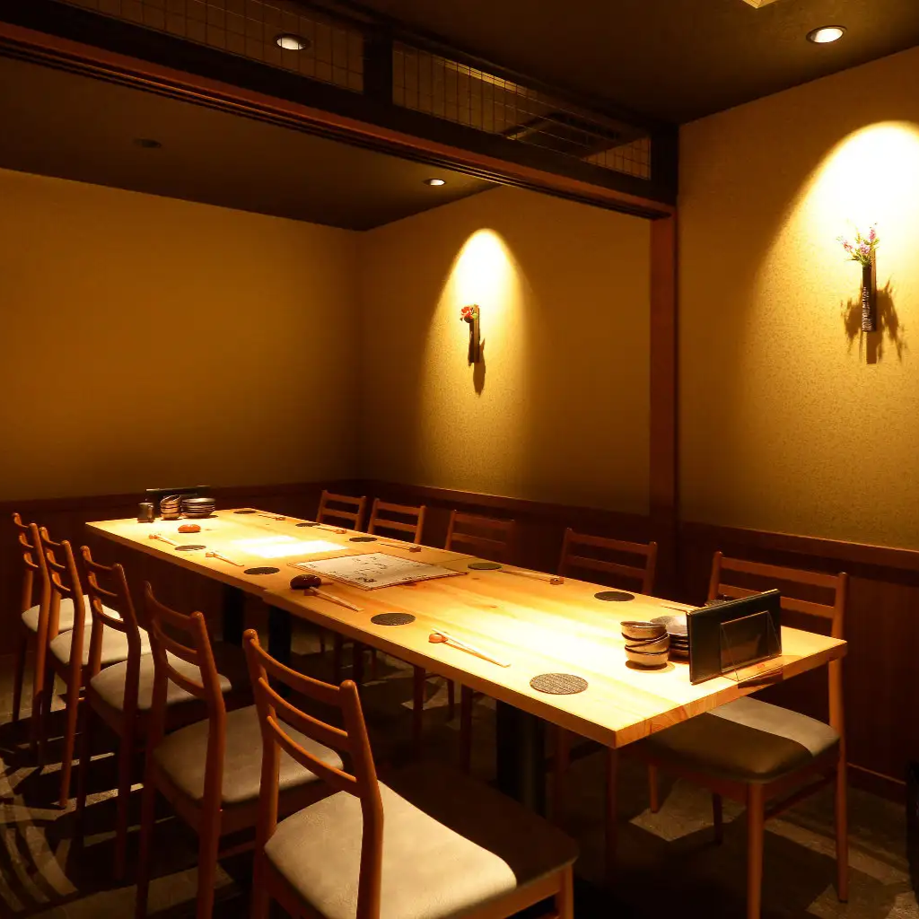 完全個室は少人数でもご利用可能！新型コロナウイルス対策も◎