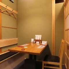 <p>【少人数からご利用可能な完全個室】2名様からご利用可能な完全個室をご用意しております。記念日やお祝いなどにも是非ご利用ください。プライベートな空間で、心に残るひとときを演出いたします。</p>