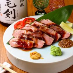 鴨ロースの炙り