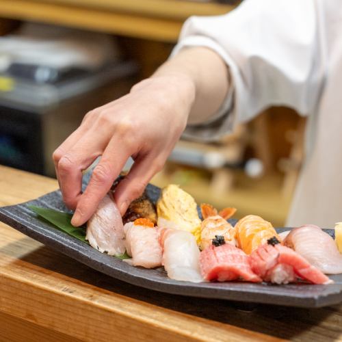 二件目にも！はなれの鮨