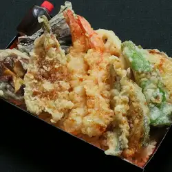 Tempura rice bowl