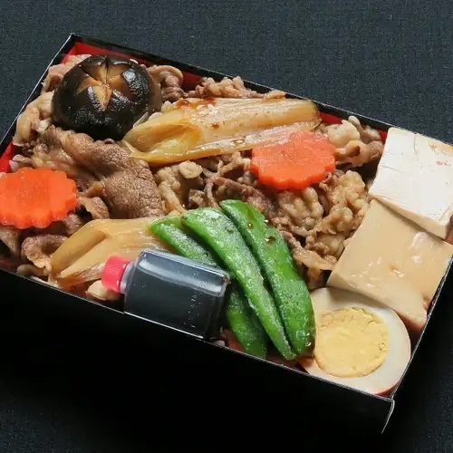 国産牛すき焼き重