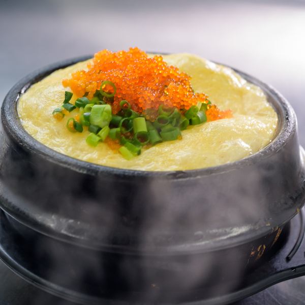 本当に美味しいケランチム（韓国の茶碗蒸し）ふわふわ卵とジュワ～ッとあふれるスープがたまらない...♪