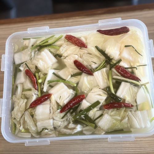 【水キムチ】やさしい酸味と旨みが広がるさっぱり一品