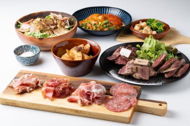 Most popular! Top-class flavor!! Aged meat course [9 dishes + 2 hours all-you-can-drink included]