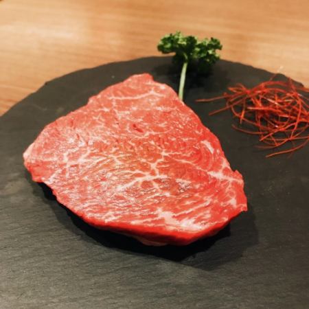 Japanese black beef lean steak (A4~A5)