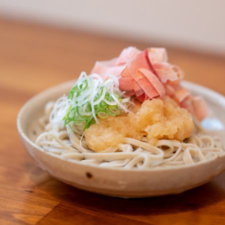 Handmade Echizen grated soba noodles