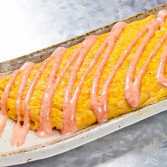 Mentaiko omelet