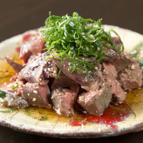 とり肝半生殺し