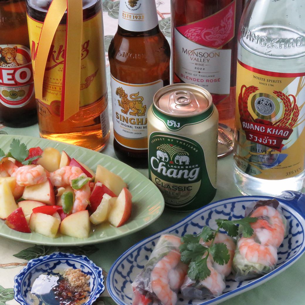 本場タイから仕入れた食材で心温まる家庭の味をご提供♪女子会・宴会・デートに◎