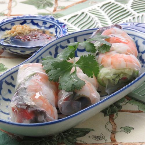 ポッピアソッド　生春巻き