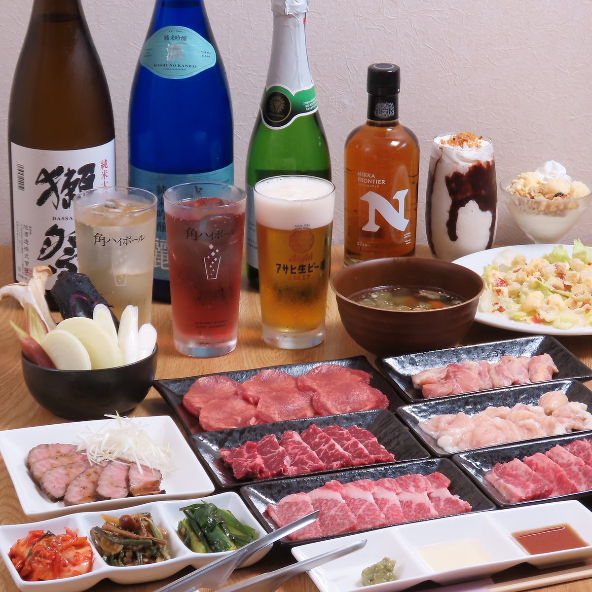 飲み放題プランで、思い出に残る素敵な時間を！