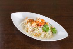 Green papaya salad with shrimp and pork