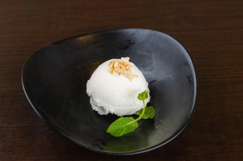 Coconut milk ice cream