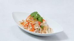 Green papaya salad with shrimp and pork